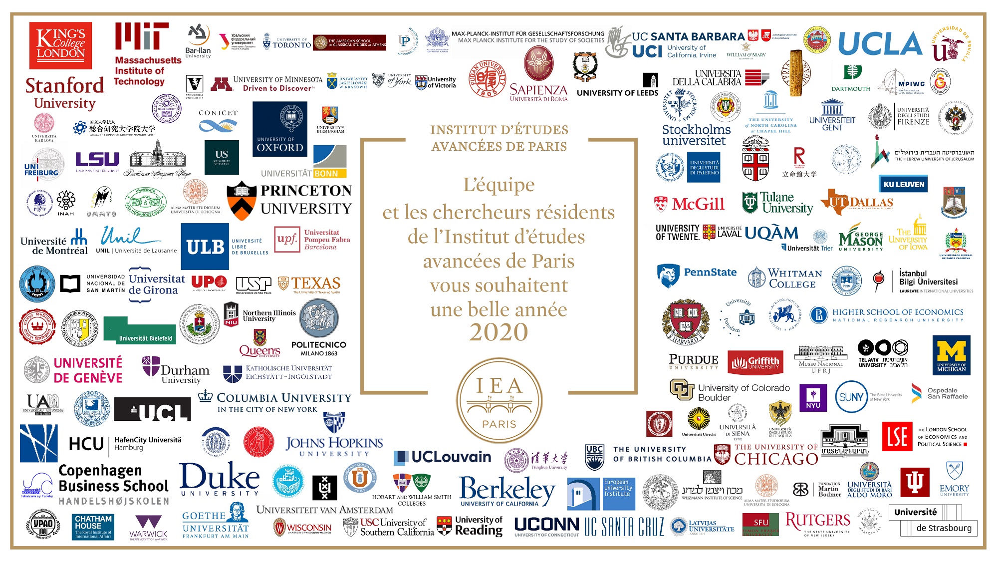 carte de voeux IEA de Paris