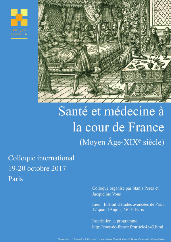 Santé et médecine à la cour de France (Moyen ÂgeXIXe siècle
