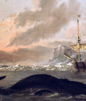 Abraham Storck, Walvisvangst bij de kust van Spitsbergen, ca. 1690, Het Scheepvaartmuseum, Amsterdam