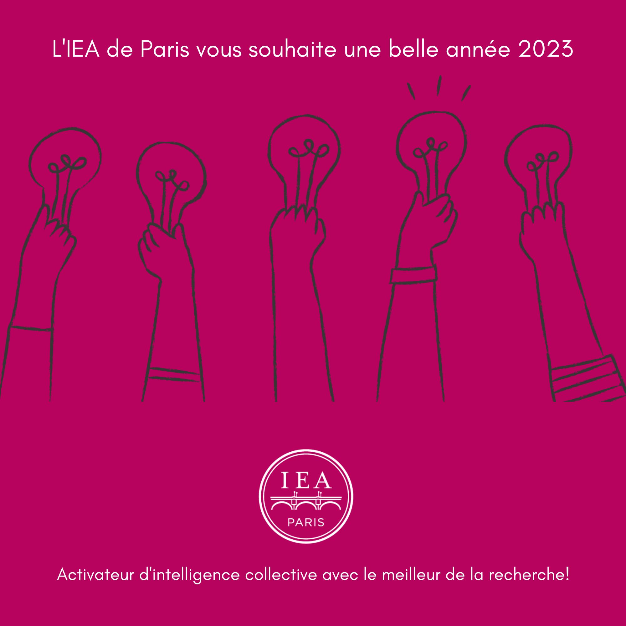 carte de voeux IEA de Paris