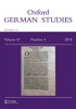 © Oxford German Studies