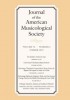 Journal of the American Musicological Society