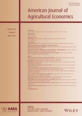 (c)  American Journal of Agricultural Economics